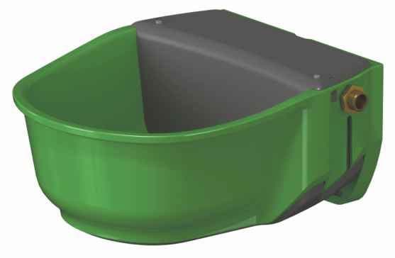 Poidło dla bydła i koni z zaworem pływakowym z tworzywa sztucznego S30, Kerbl - Cavalo